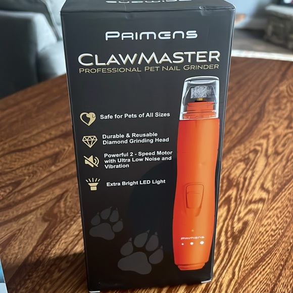 NEW Primens Clawmaster Nail Grinder for All Pets, USB Charge, 2 Speeds - Picture 3 of 7